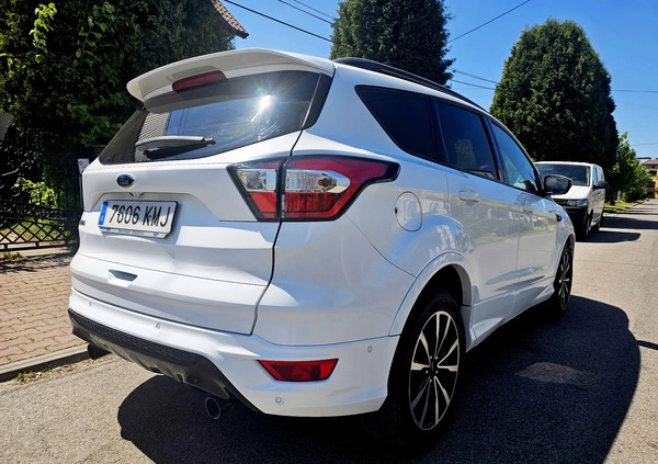 Ford Kuga cena 69900 przebieg: 186000, rok produkcji 2018 z Wleń małe 254